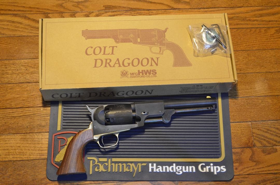 美品　HWS　ハートフォード　コルトドラグーン　モデルガン　エイジドカスタム