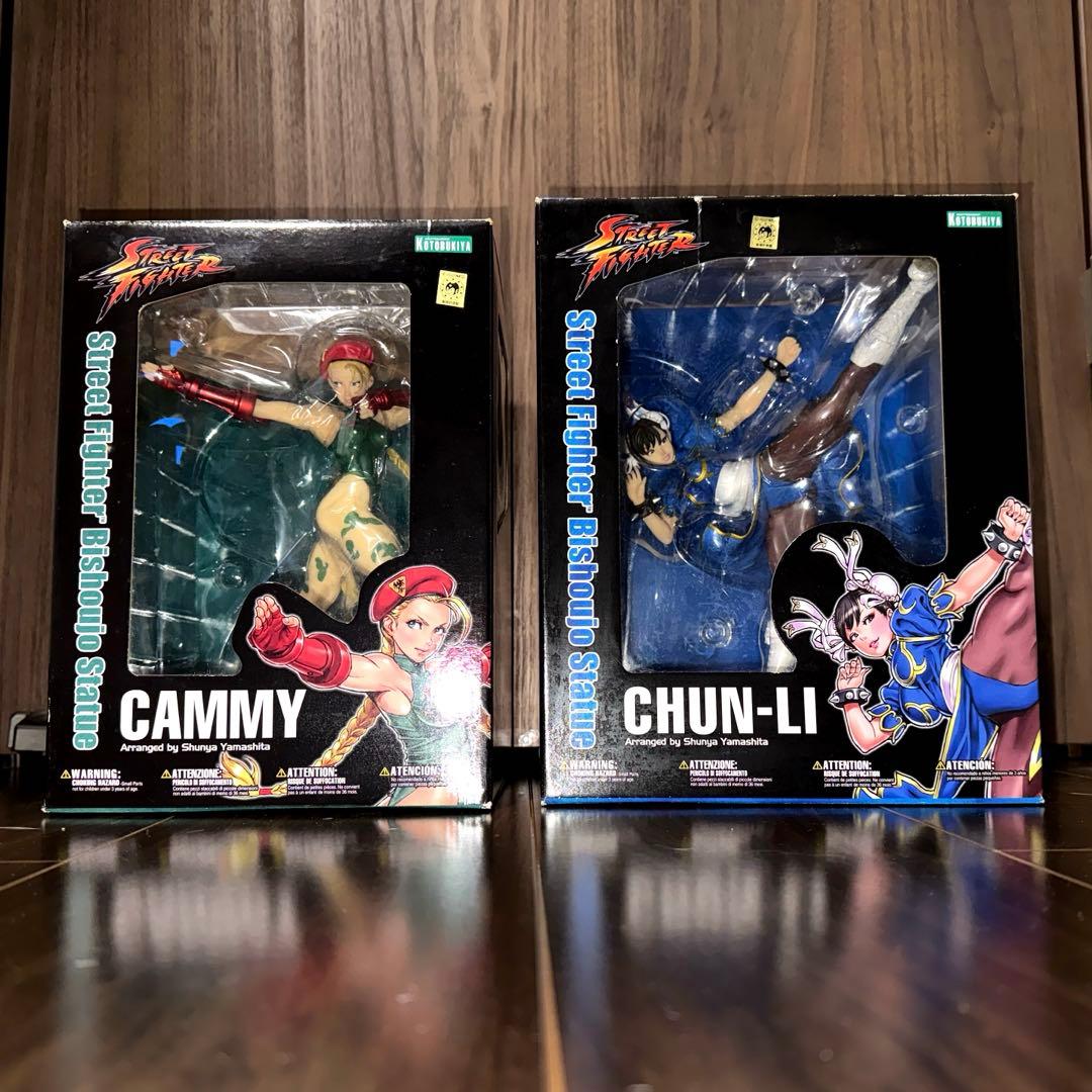 コトブキヤ 山下しゅんや ストリートファイター フィギュアキャミィ 春麗 セット
