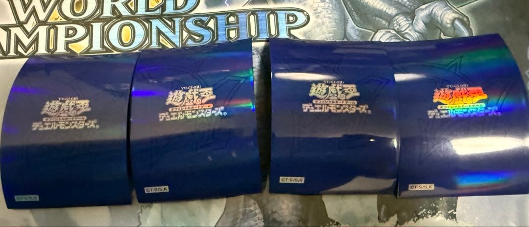 遊戯王GX オベリスクブルー　公式スリーブ　4枚