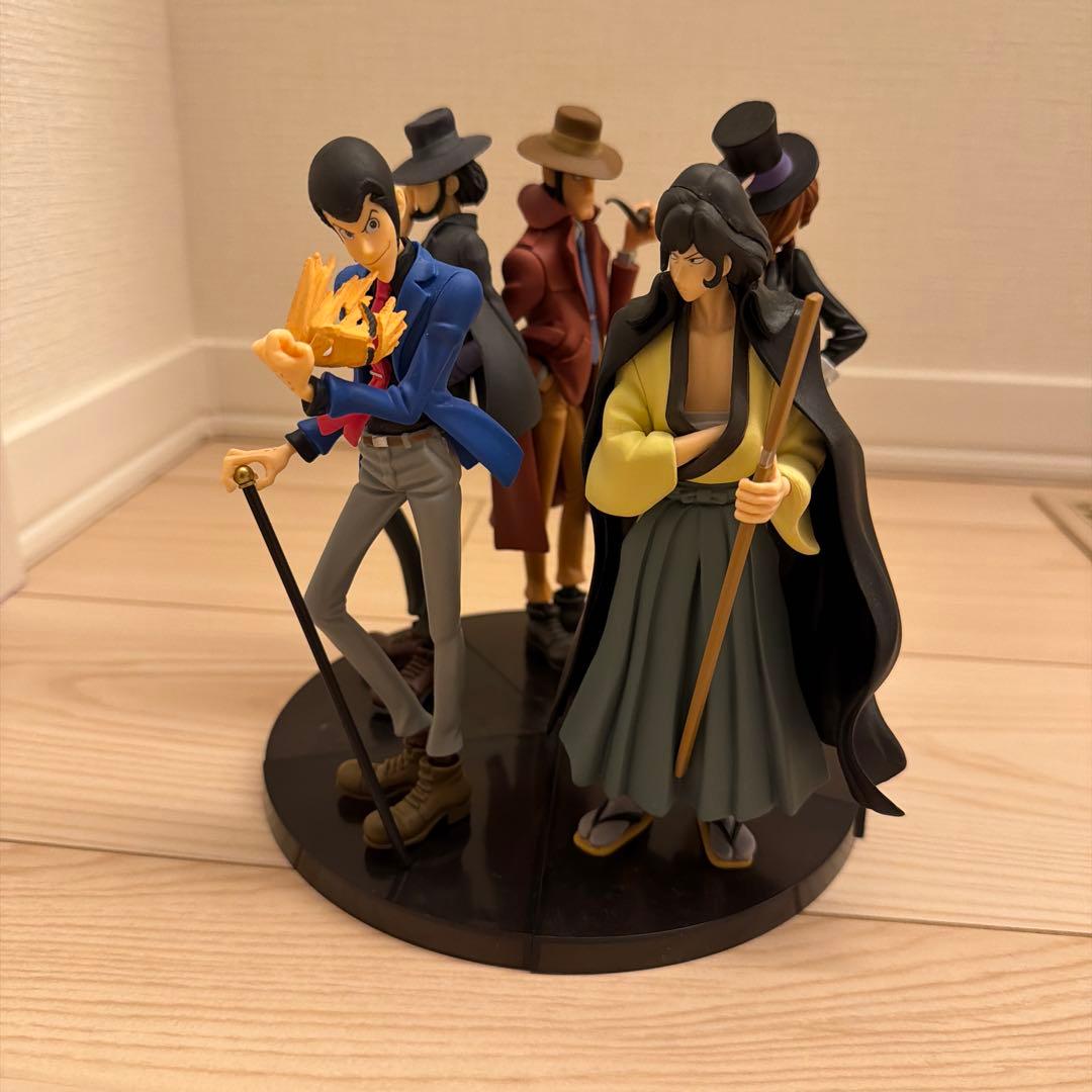 ルパン三世 造形師×写真家 フィギュア コンプリートセット　箱あり