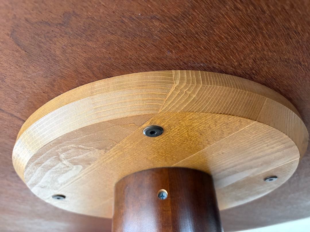 飛騨産業 HIDA オールドキツツキ穂高 120cm ラウンド No.841