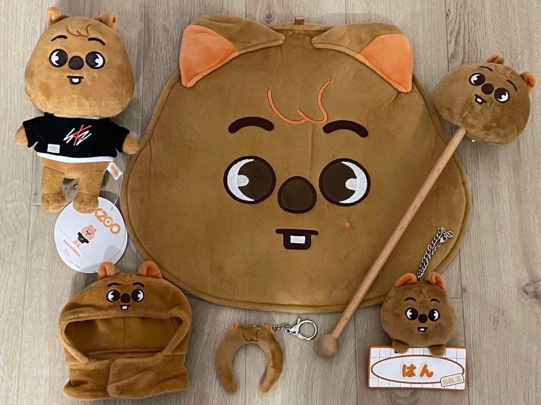 straykids skzoo ハンクォッカ ペンライトカバー ぬいぐるみ