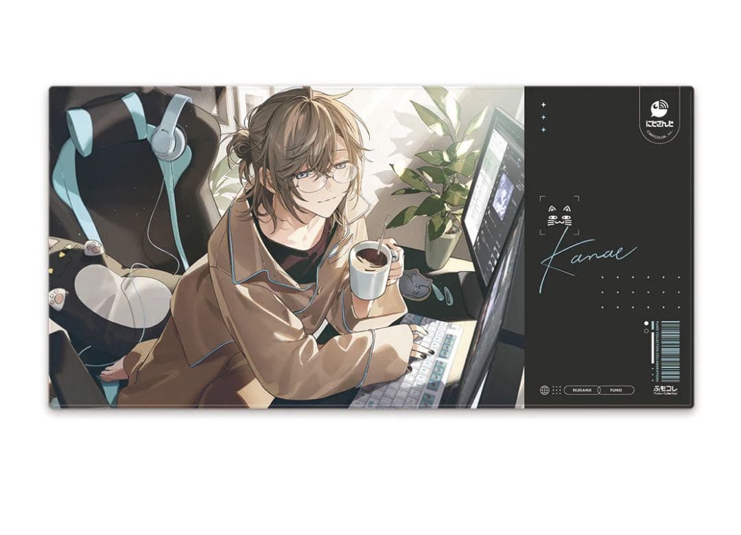 にじさんじ × ふもコレ叶 キーボード、マウスパッド、キーキャップセット