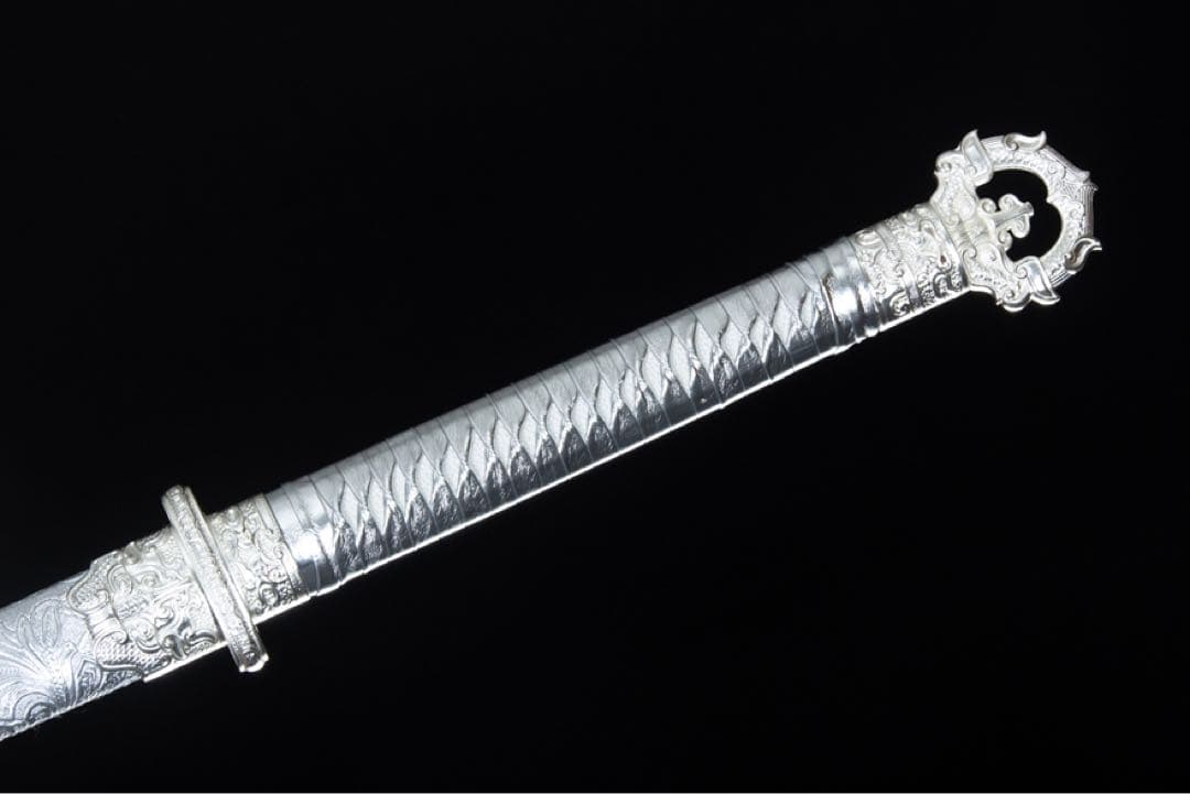 銀禍 刀装具 日本刀 武具 鑑賞刀 居合刀 模造刀 舞踊刀