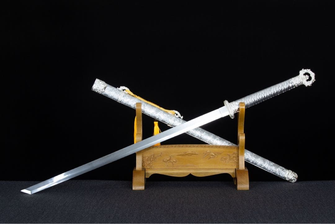 銀禍 刀装具 日本刀 武具 鑑賞刀 居合刀 模造刀 舞踊刀