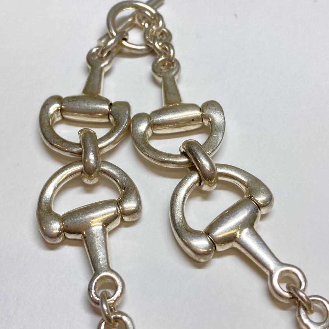 ホースビット　シルバーブレスレット　925　48g