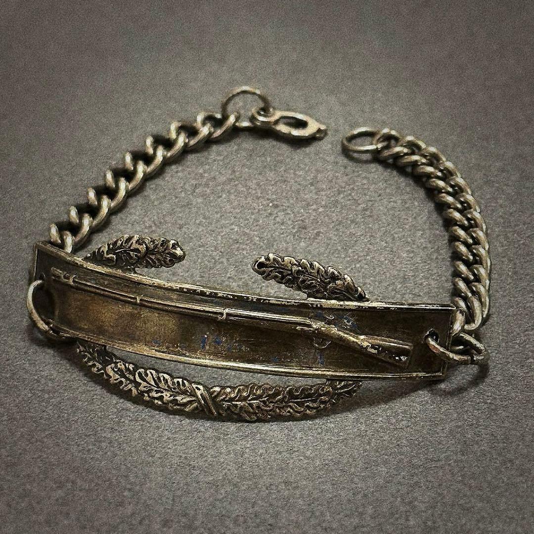 40s US ARMY I.D ブレスレット 米軍 ミリタリー STRELING