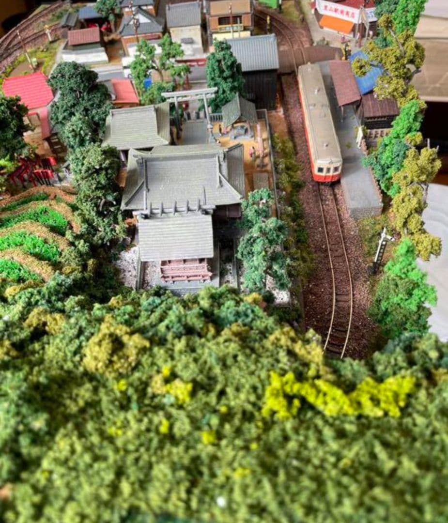 鉄道模型ジオラマ　少年時代　完成品