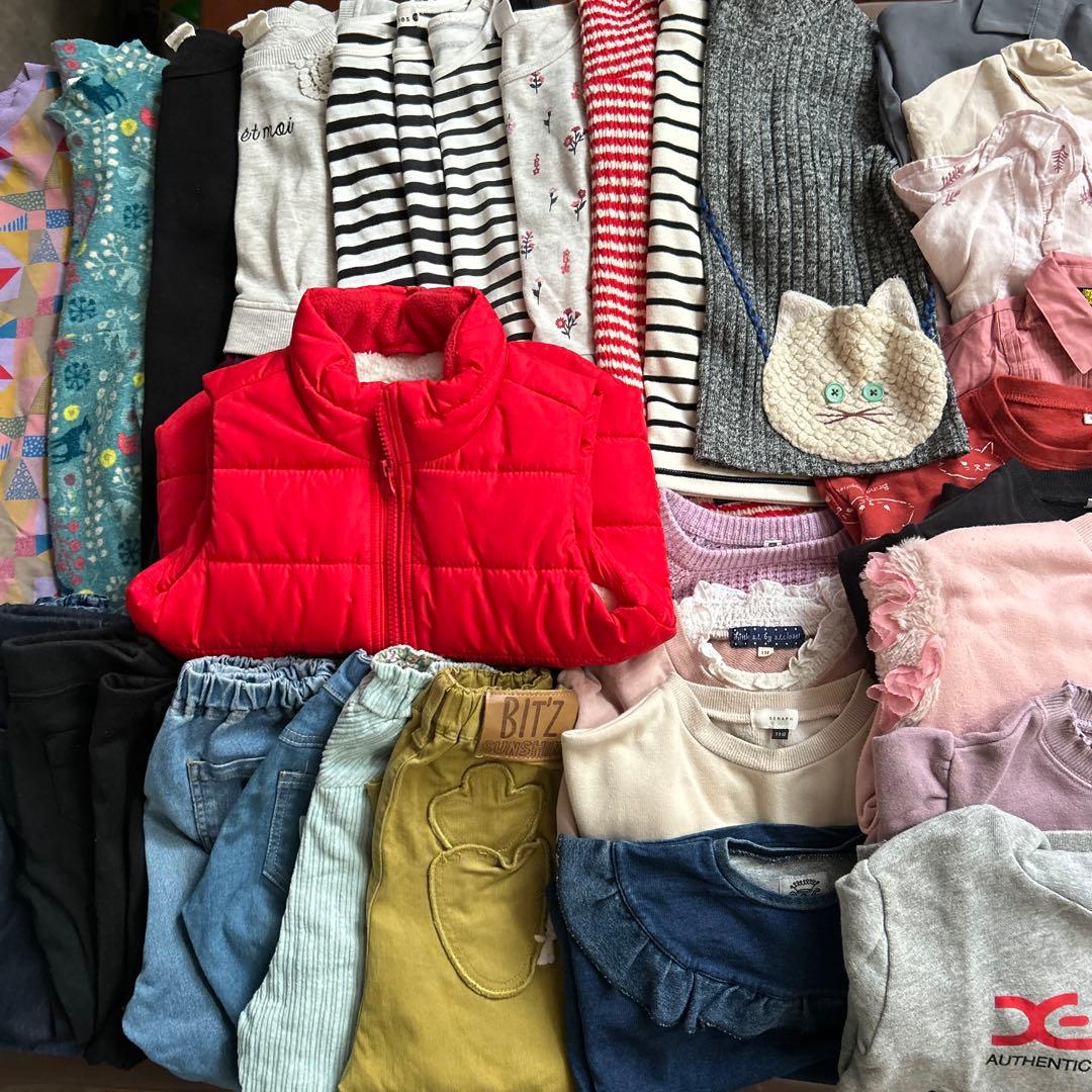 【古着】女の子まとめ売り33点セット（110）