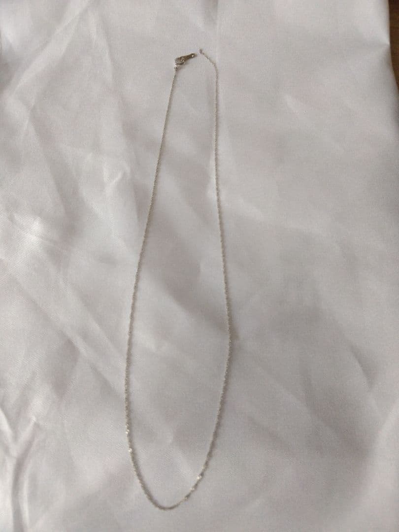 K18WGリング、K10WGネックレス2点