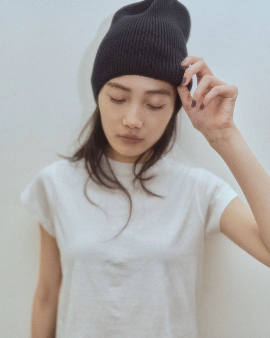 VAKT．バクト　BEANIE / BLACK 百々千晴 shishikui
