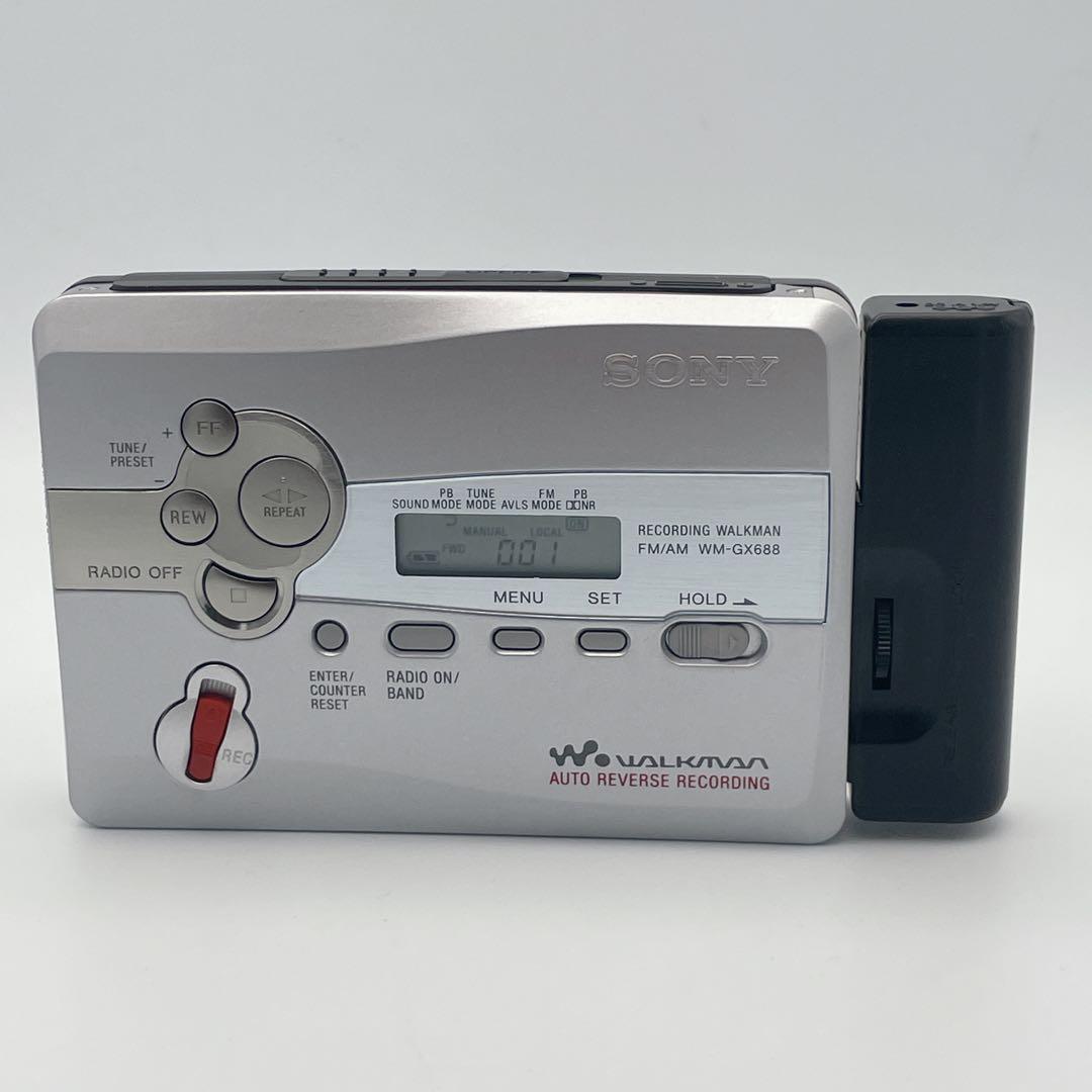 【美品】SONY WALKMAN WM-GX688 カセットウォークマン