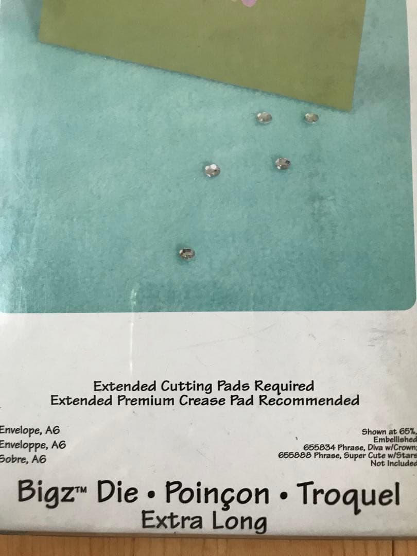 アルバム・スクラップ Sizzix Bigz XL Die - Envelope, A6