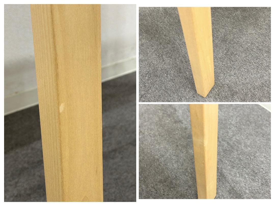 ■アルテック■TABLE80B　ダイニングテーブル　デスク　ホワイトラミネート