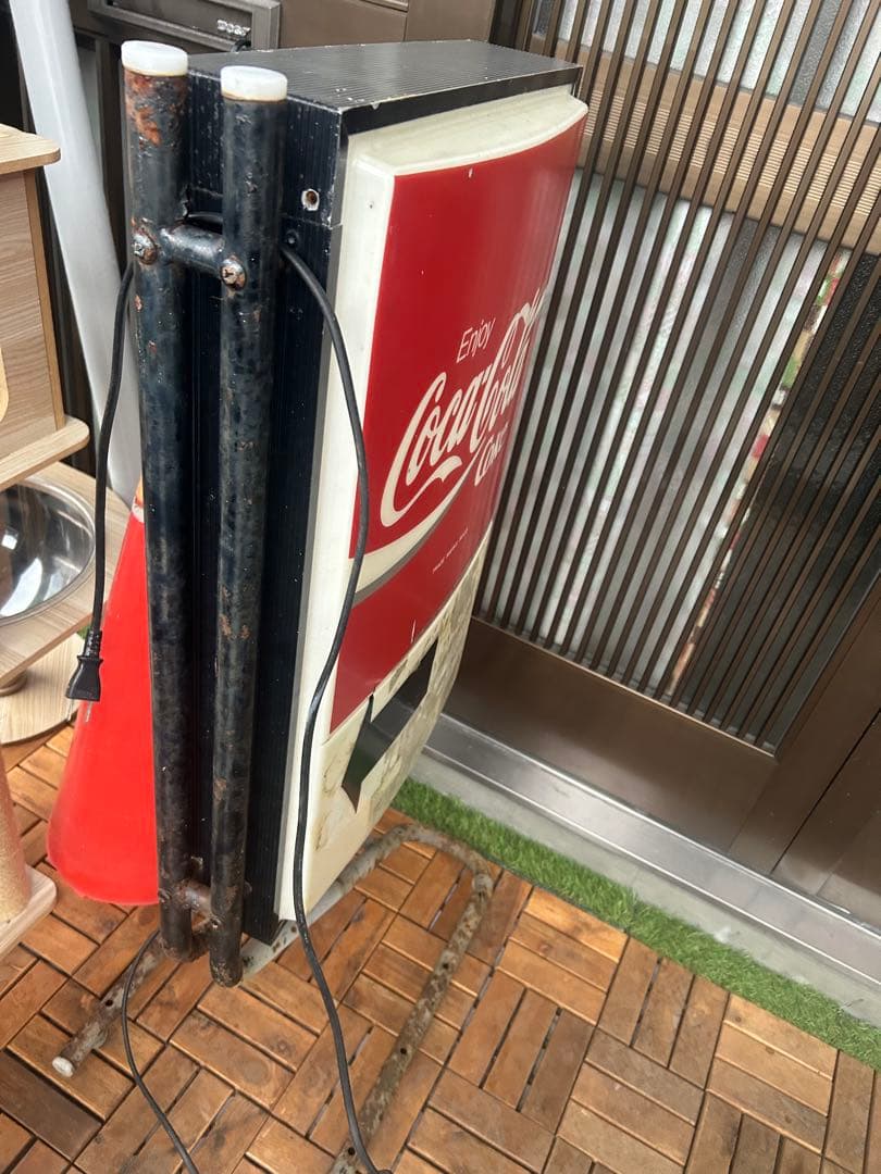 Coca-Cola レトロ看板 ライト点灯します　ヴィンテージ希少