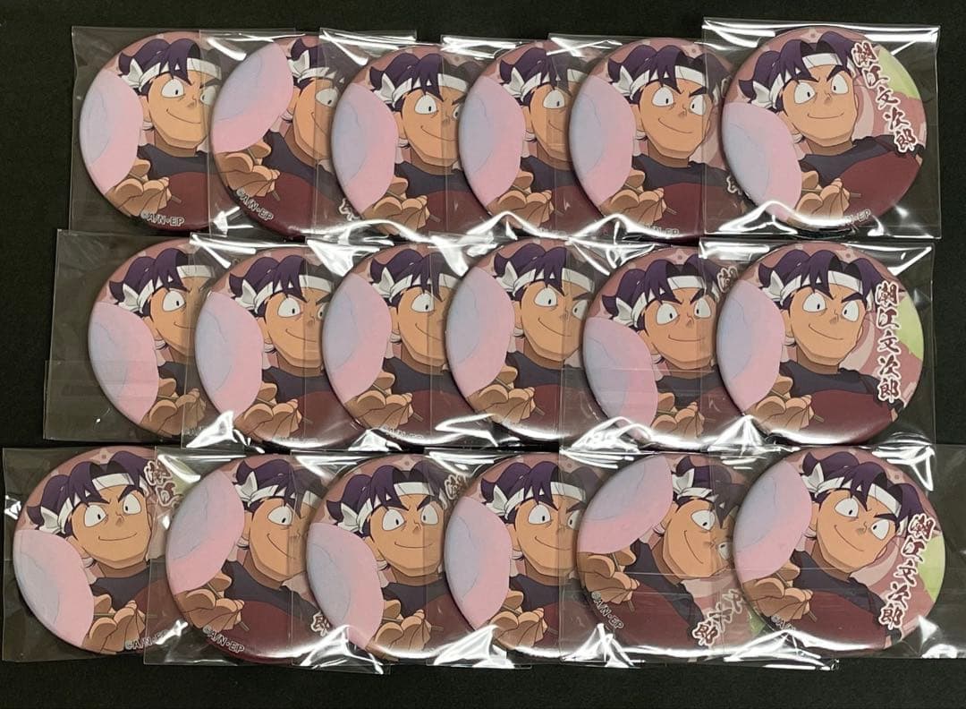 忍たま乱太郎 潮江文次郎 茶屋 缶バッジ