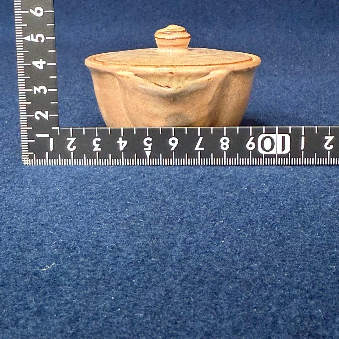 萩焼 煎茶器 十二代 坂倉新兵衛 宝瓶 湯冷まし 猪口 共箱 未使用 保管品