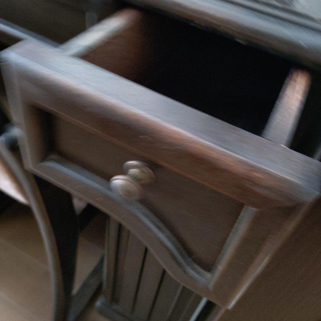 マホガニー　ダークブラウンドレッサー