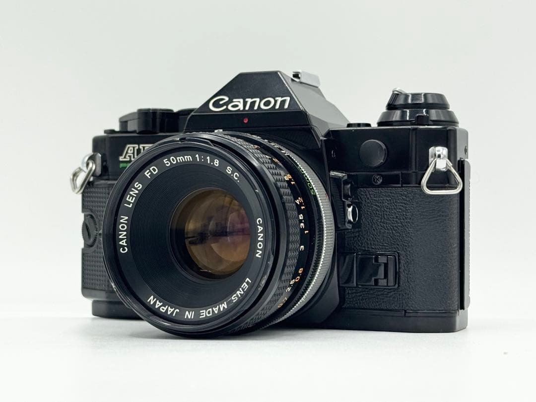 【完動品】Canon AE-1 PROGRAM + FD 50mm F1.8