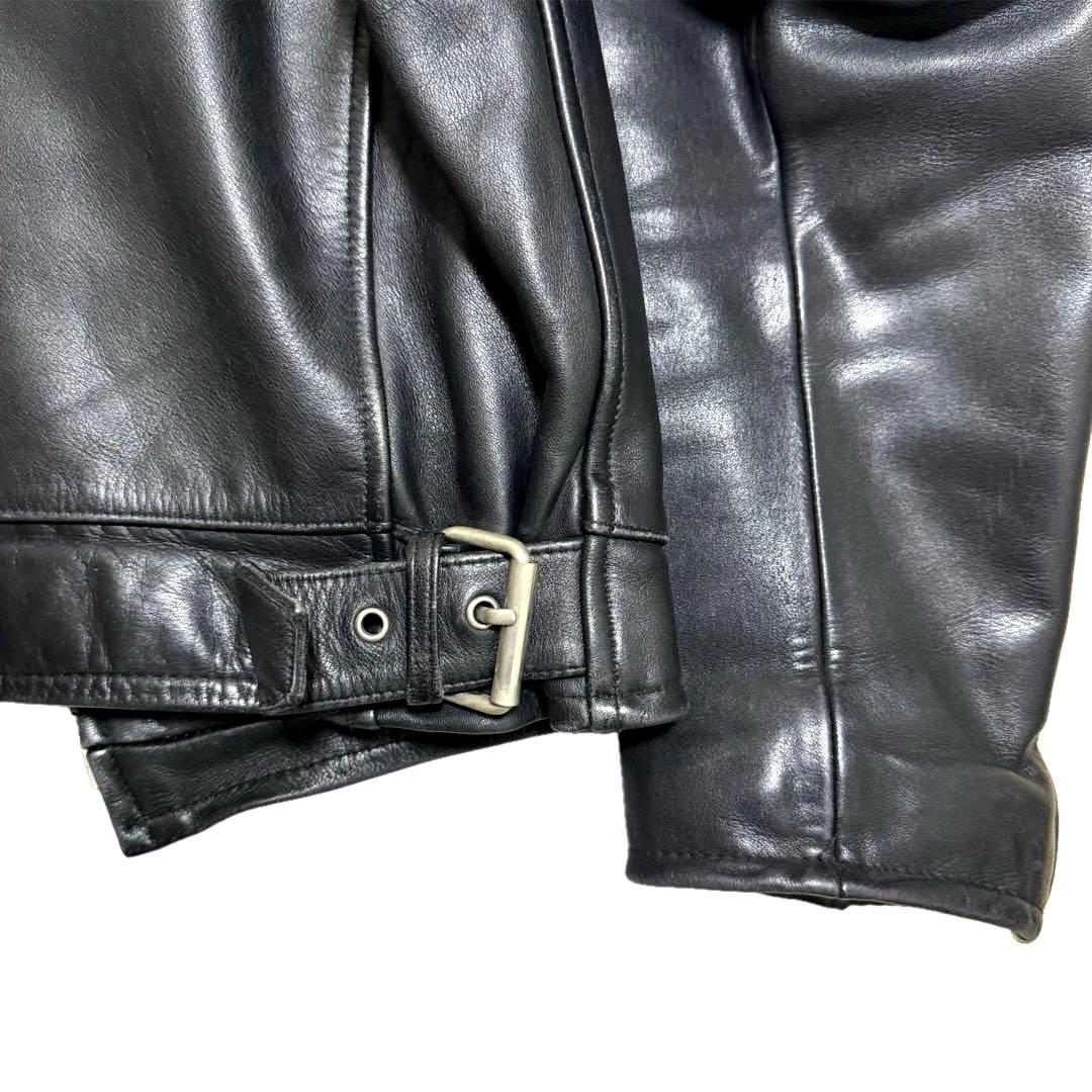 ハーレーダビッドソン レザージャケット シングルライダース　L ブラック 人気