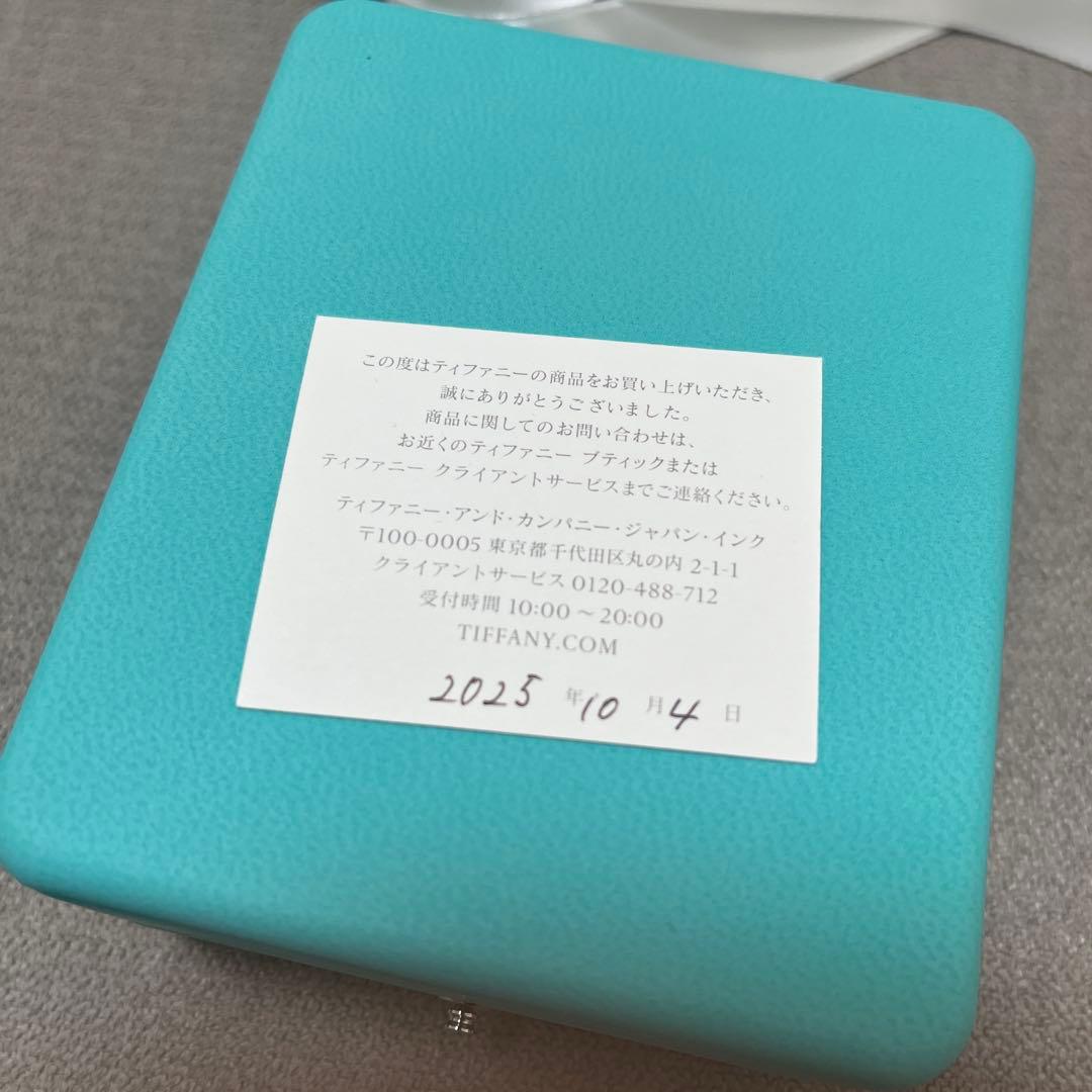 【銀座店限定チャーム付き】Tiffany & Co. ショップ袋とボックス