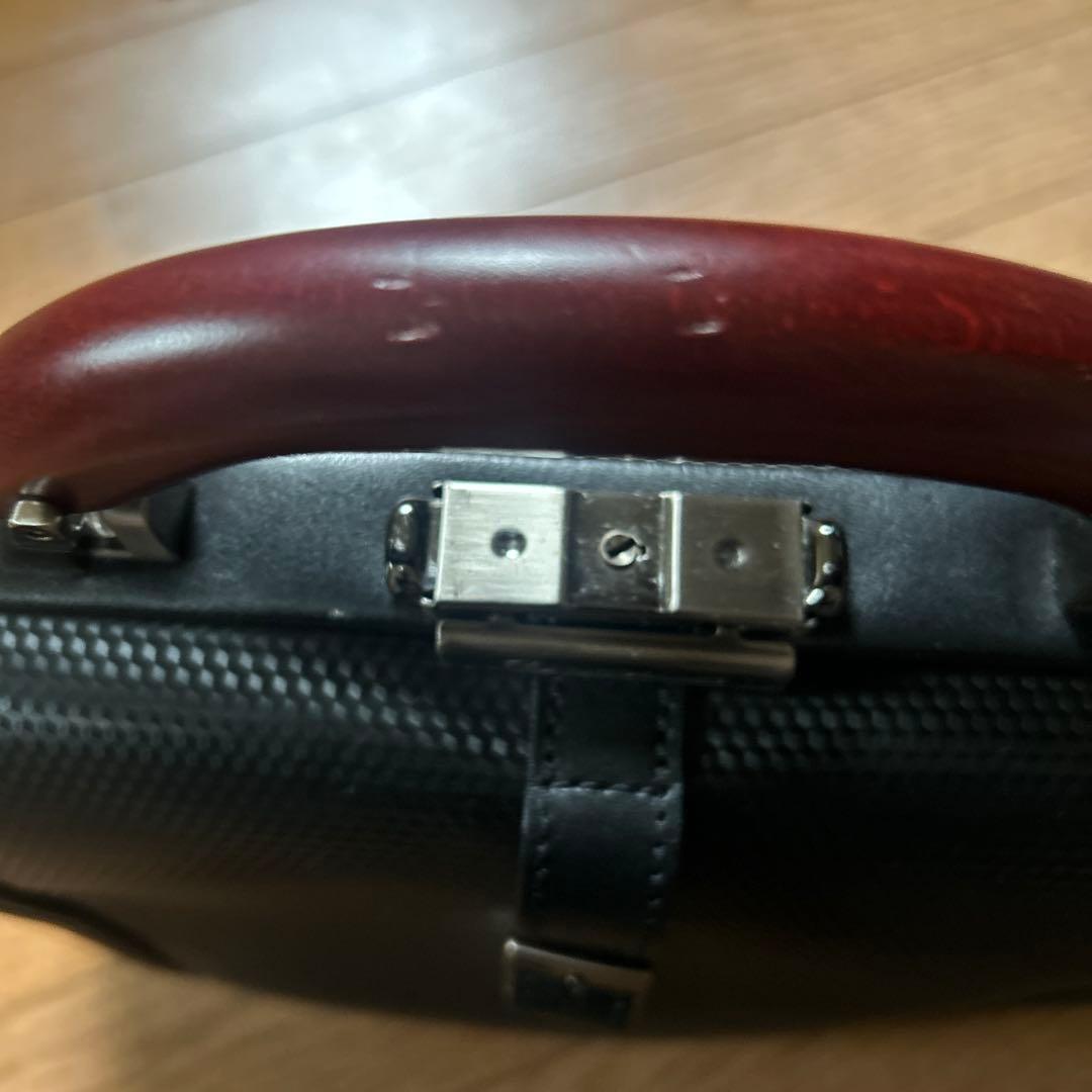 レクサス　バッグ　正規品　黒 スクエア型