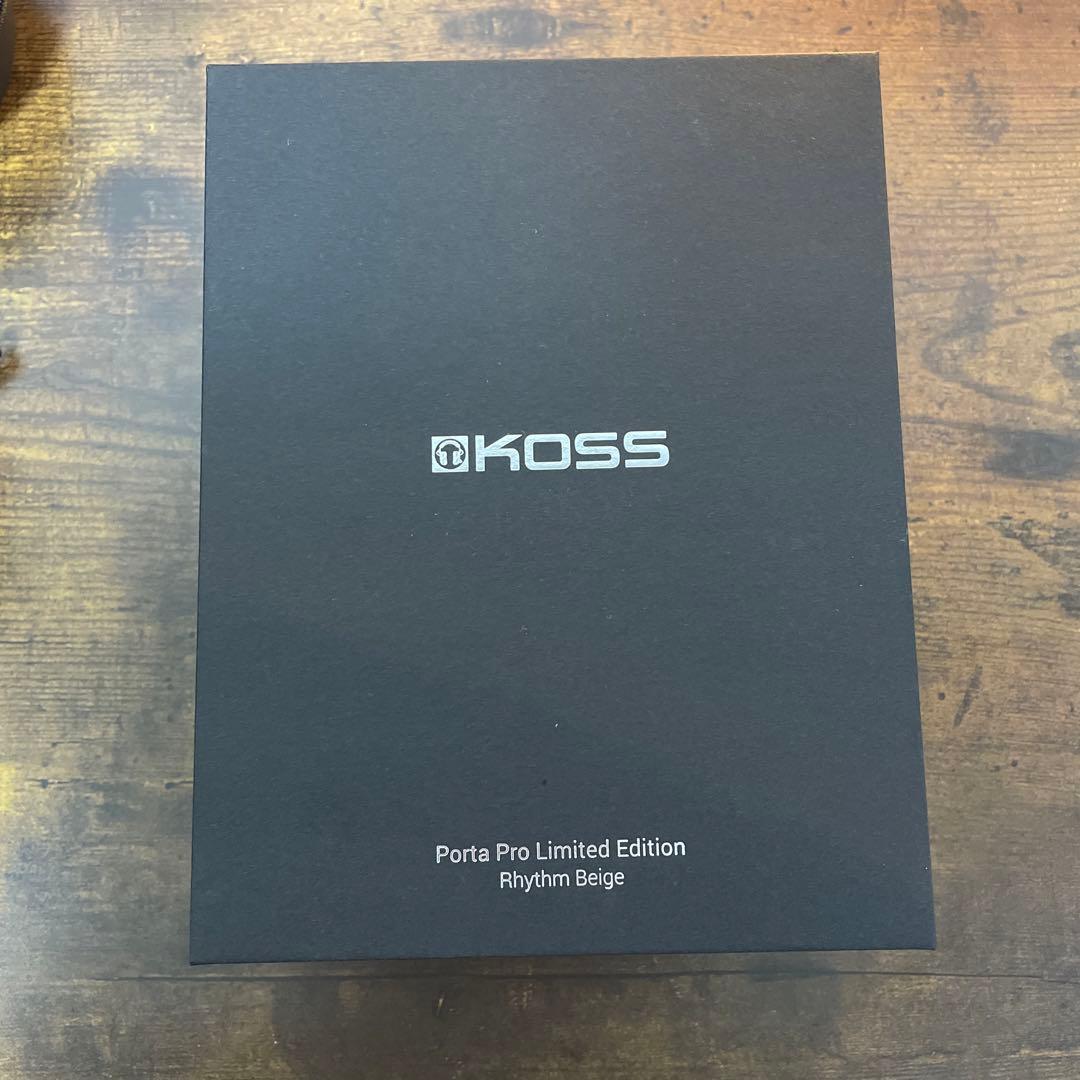 チ*ロ様 koss porta pros ポタプロ 有線 限定カラー付属品付き