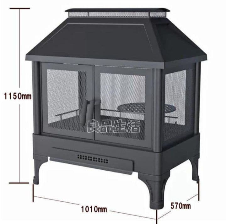 即納ラスト2台!★たき火台♪BBQ♪屋外暖炉♪薪ストーブ！ 高級ファイヤーピット
