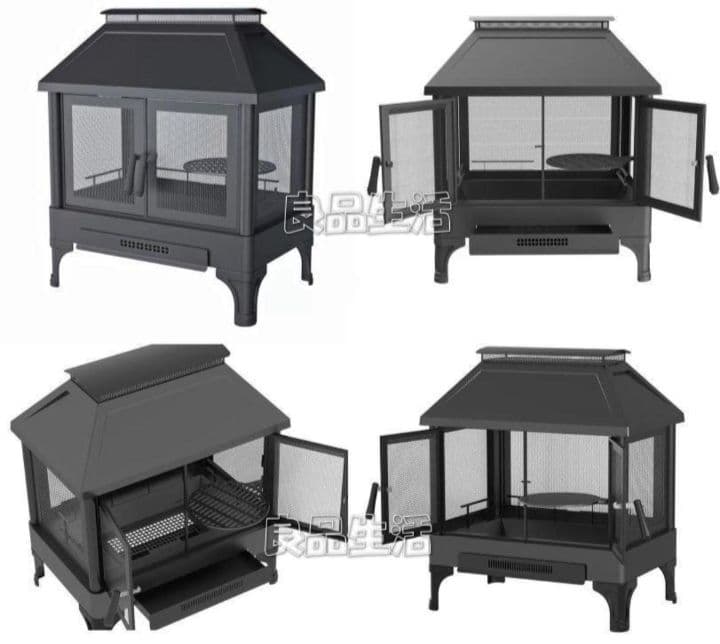 即納ラスト2台!★たき火台♪BBQ♪屋外暖炉♪薪ストーブ！ 高級ファイヤーピット