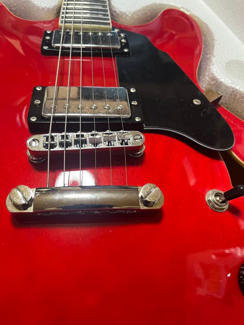 ギター GROTE Jazz Electric Guitar (Red)