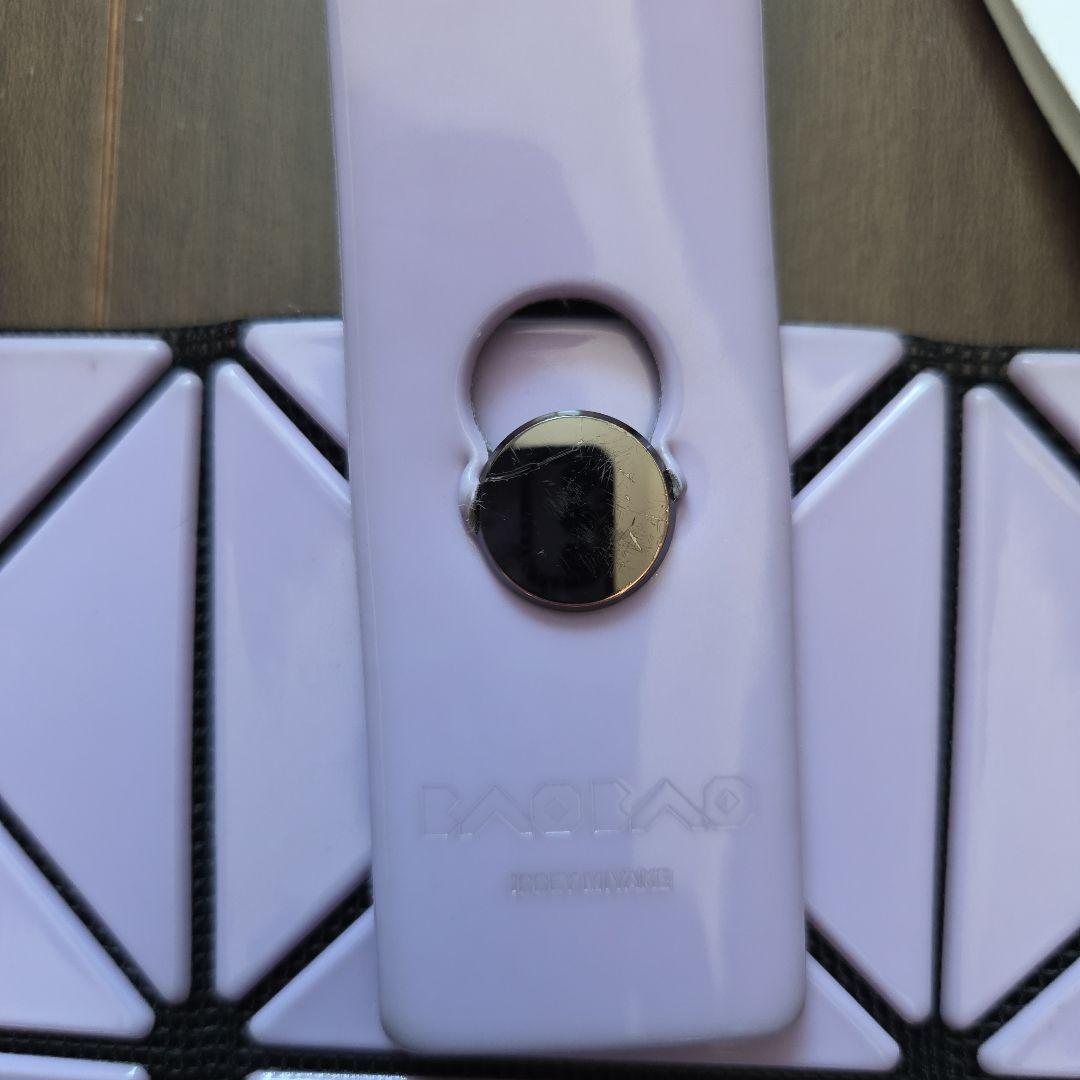 【イッセイミヤケ】バオバオ　BAO BAO ラベンダー ハンドバッグ