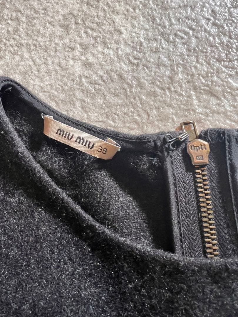 MIU MIU ミュウミュウ　38 ワンピース