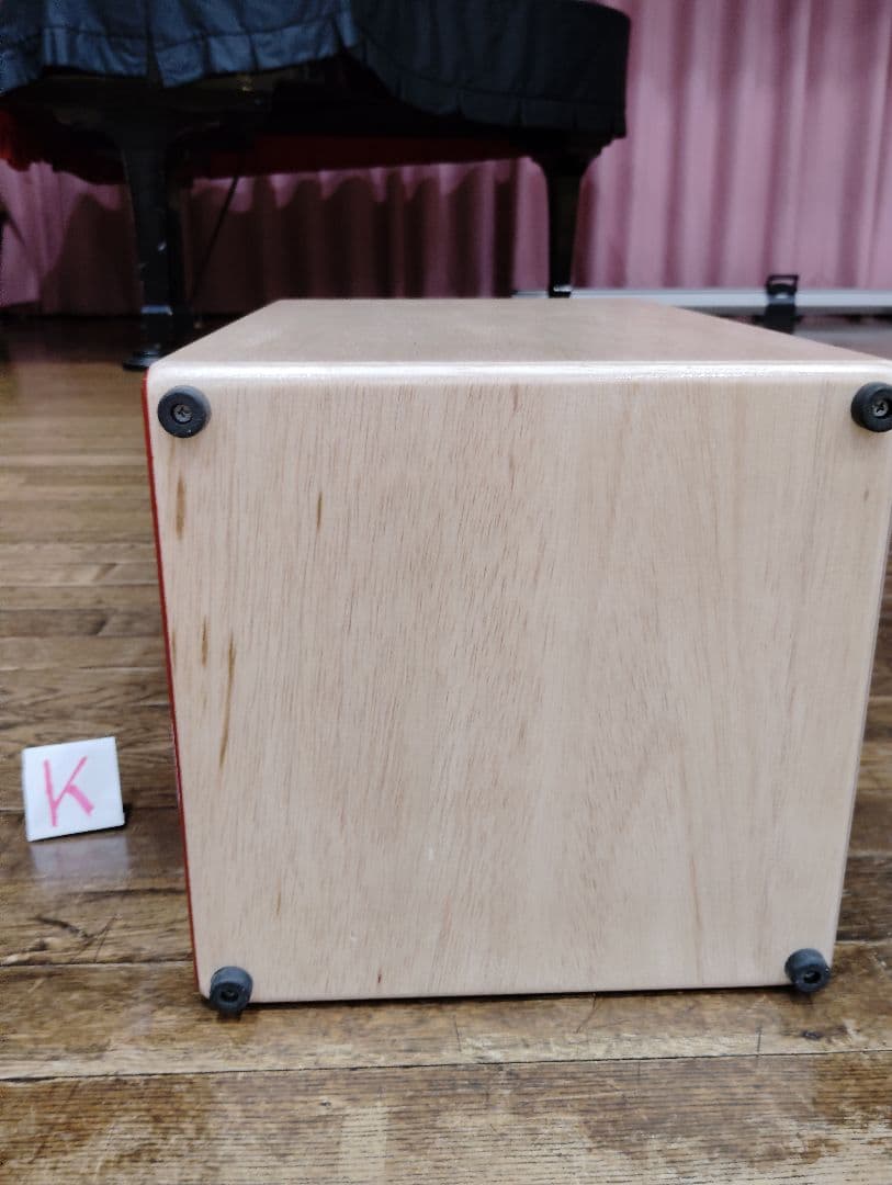 KS STUDIO カホン 赤/ナチュラル