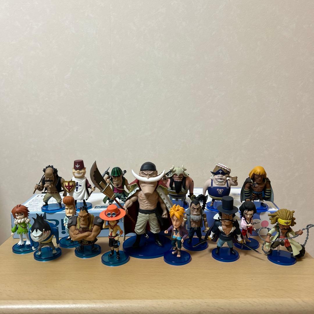 ワンピース　白ひげ海賊団　ワーコレ　17体　コンプセット
