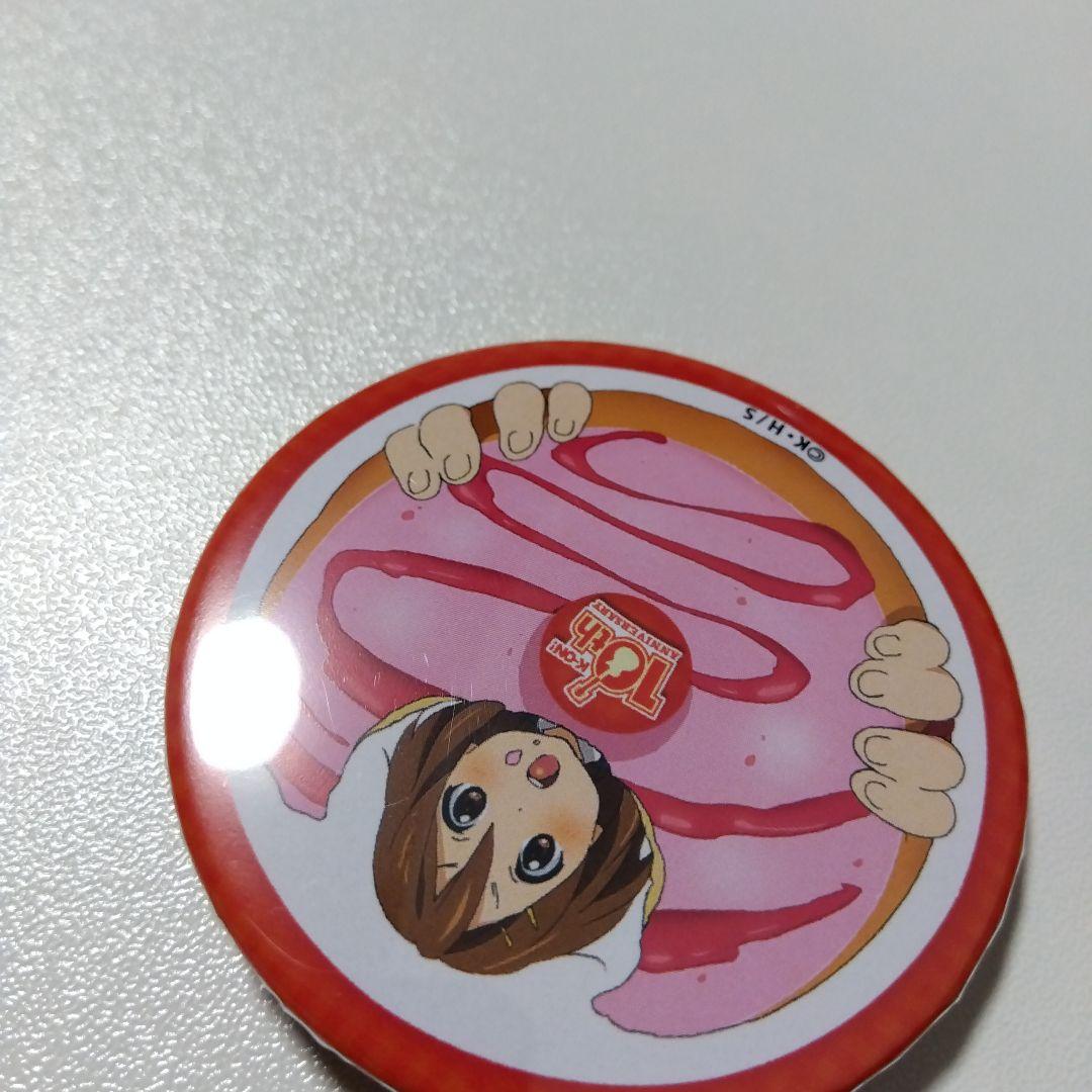 【けいおん！】平沢唯 10周年記念 ポップアップストア 桜高購買部 缶バッジ ①