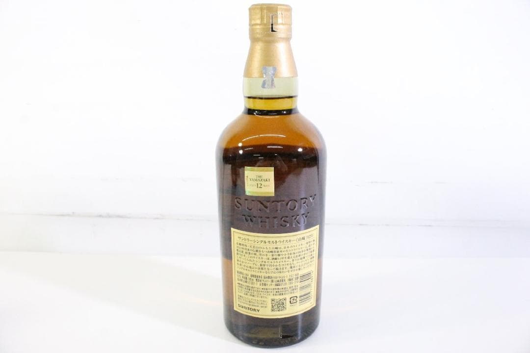 山崎 12年 シングルモルトウイスキー 700ml ③