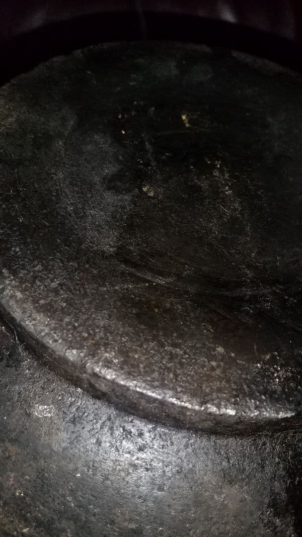 李朝　耳付き石器壷