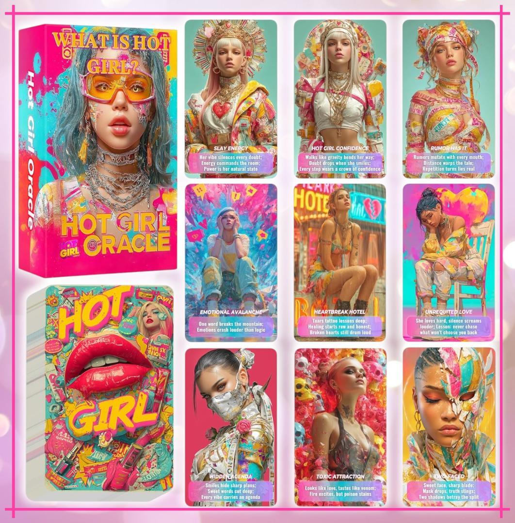 【正規品オラクルカード】海外レア✨Y2Kの世界観✨ホットでポップなオラクル