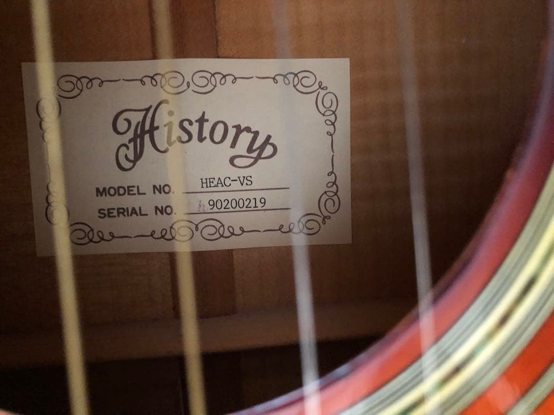 History ヒストリー アコースティックギター