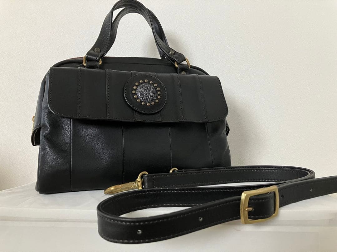 モキップ　ハンドバッグ　ガルーシャ　革　バッグ　ショルダーバッグ　MOQUIP