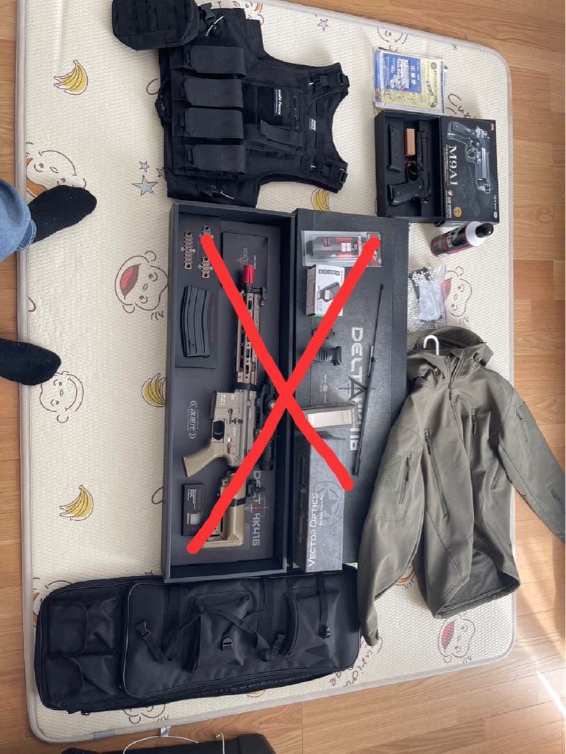 (サバゲー用品) M9A1 ガスガン