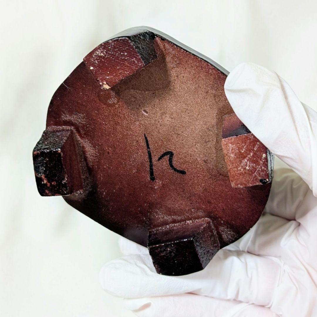 アメジスト磨き石（台座付き）