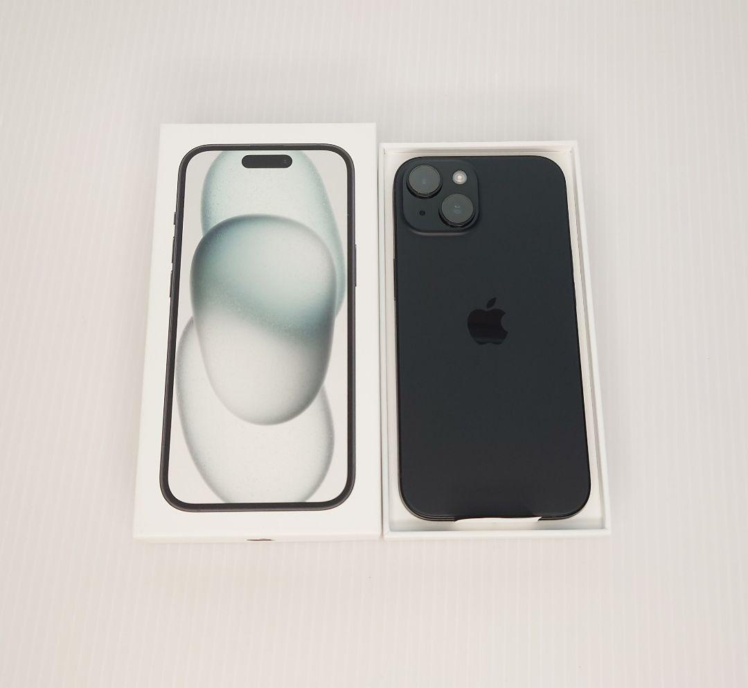 iPhone15 A3089 ブラック 128GB 未使用品