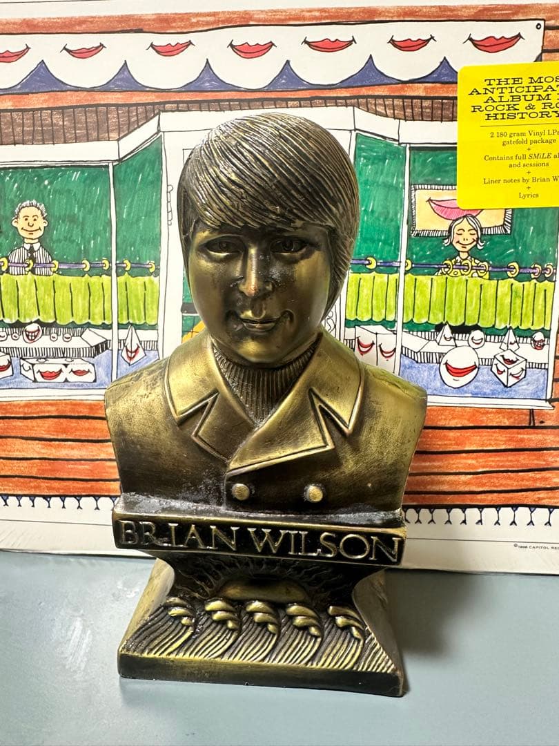 希少BrianWilsonブライアンウィルソン ブロンズ像　公式限定販売品