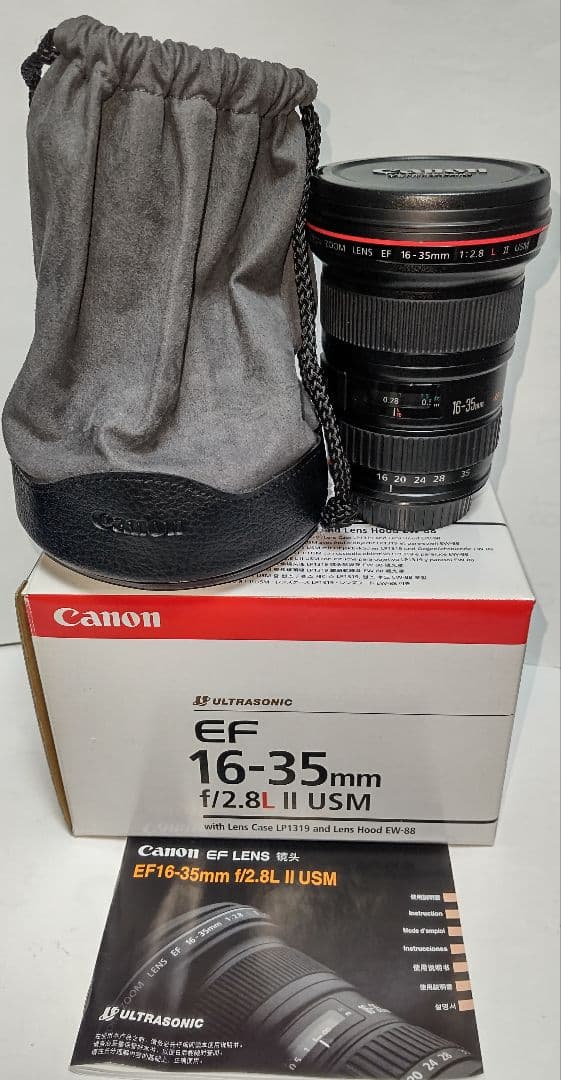 USED美品‼️CanonEF16-35㎜ F2.8L II USM