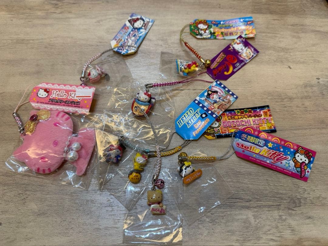 キティ根付　7個