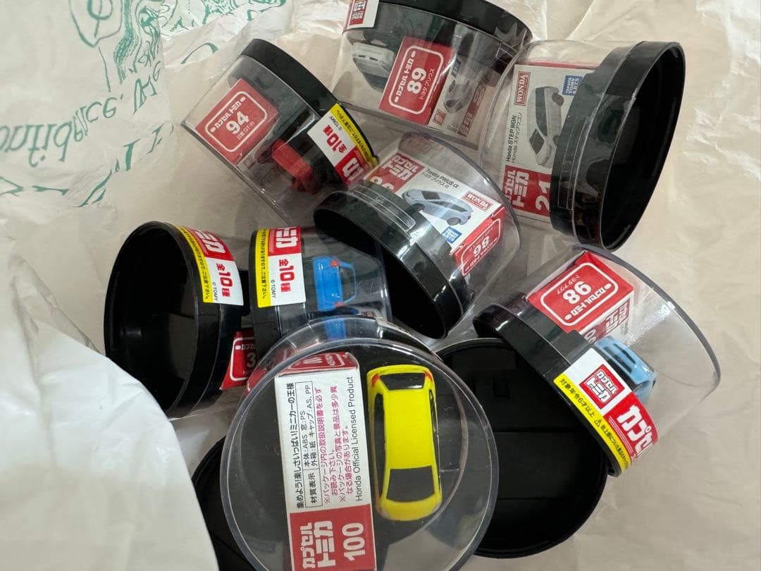 カプセルトミカほぼコンプ