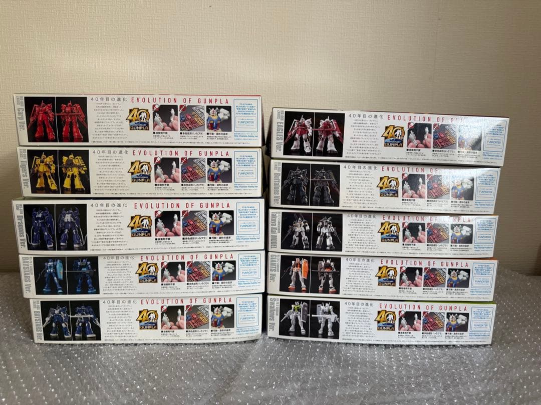 機動戦士ガンダム40周年記念 NPB プロ野球12球団コラボ ガンプラ10体