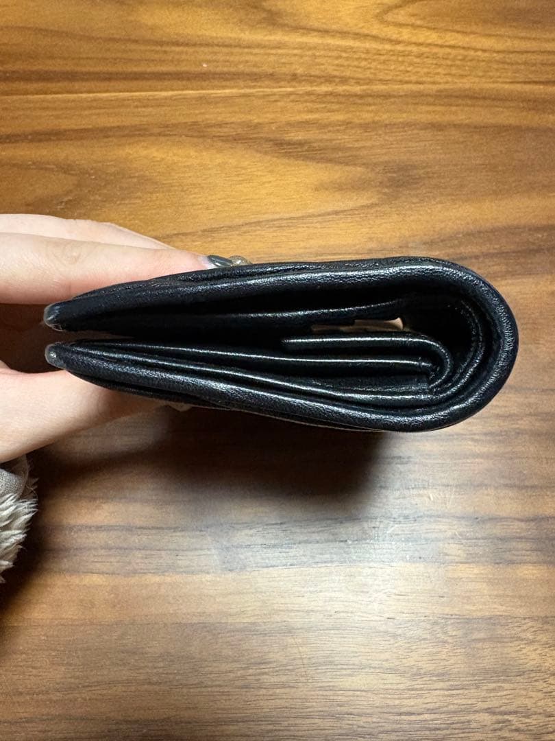 miu miu マテラッセ　レザー二つ折り財布