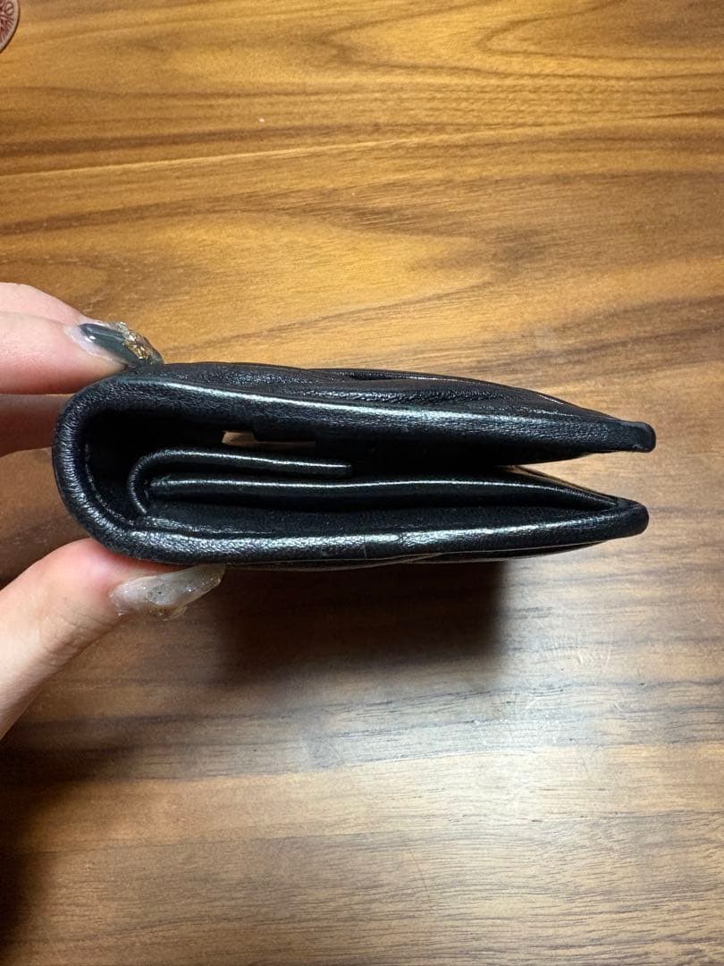 miu miu マテラッセ　レザー二つ折り財布